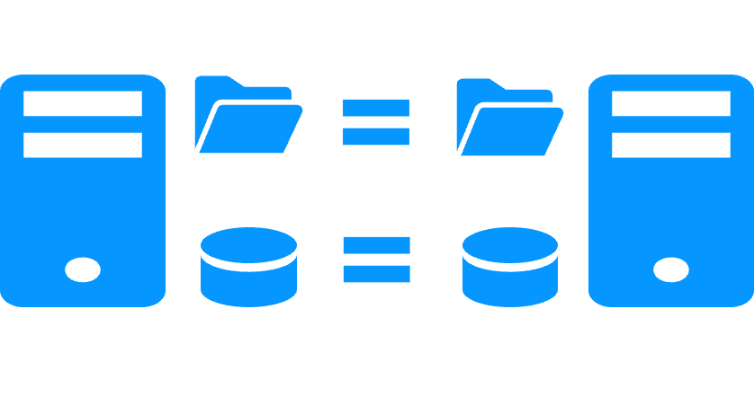 Diagram comparing file replication and disk replication methods